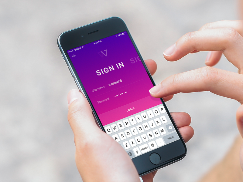 Sign In Screen
